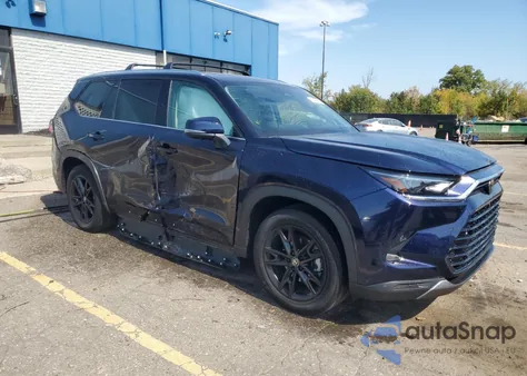 2025 Toyota Grand Highlander Le z USA, uszkodzony, nr VIN 5TDAAAB5XSS088300